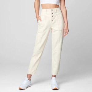 Blank NYC THE BAXTER IN NATURALE Cream Denim Pants